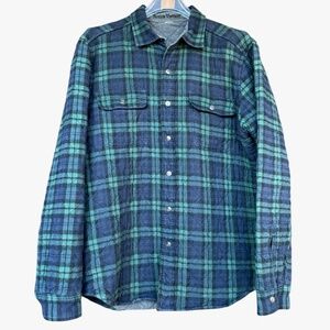 Tailor Vintage Quilted Shirt Jacket Sz L